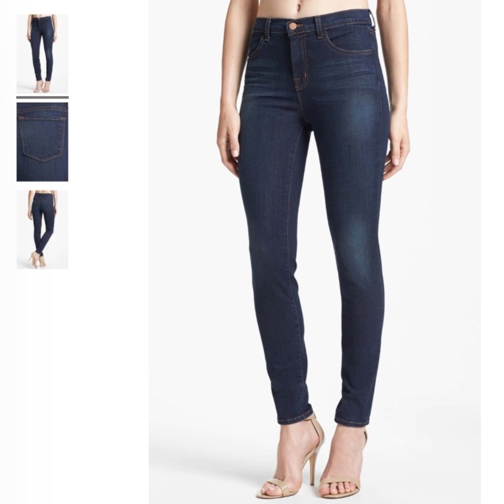 Like new! Maria High Rise Skinny in Starless